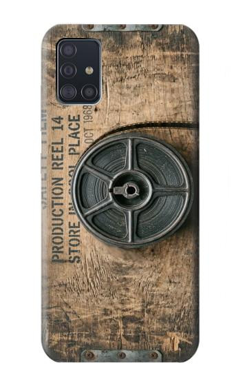 S4108 Vintage Camera Film Reel Artwork Case For Samsung Galaxy A51