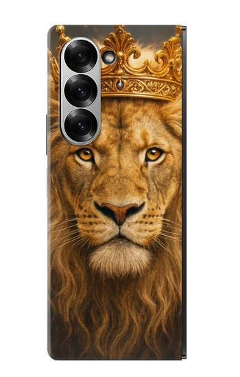 S4093 Royal Lion Portrait Artwork Case For Samsung Galaxy Z Fold 6
