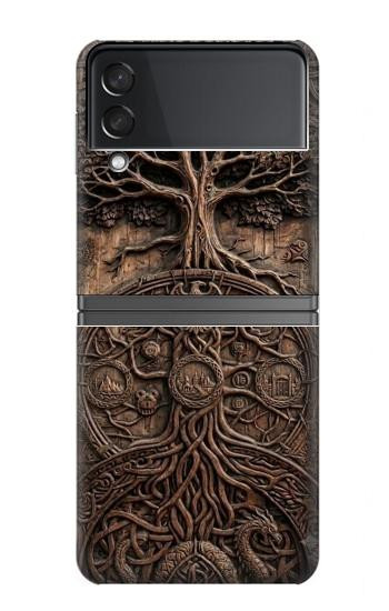 S4103 Ancient Tree Of Life Symbol Art Case For Samsung Galaxy Z Flip 4
