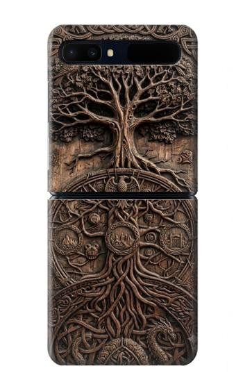 S4103 Ancient Tree Of Life Symbol Art Case For Samsung Galaxy Z Flip 5G