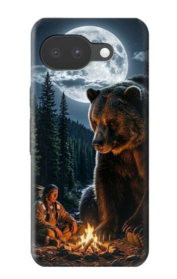 S4095 Majestic Bear Indian Wilderness Art Case For Google Pixel 10a