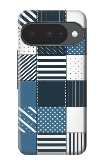 S4082 Modern Geometric Patchwork Pattern Case For Google Pixel 10, 10 Pro