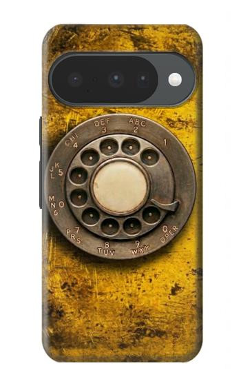 S4107 Retro Rotary Phone Dial Vintage Case For Google Pixel 10, 10 Pro