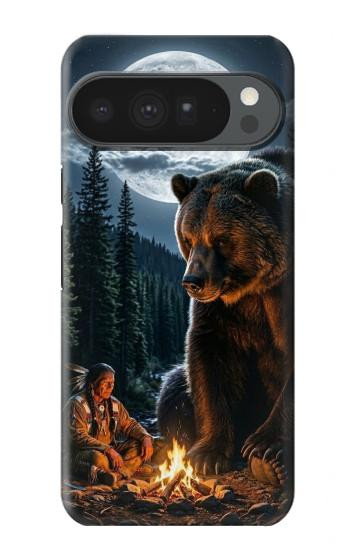 S4095 Majestic Bear Indian Wilderness Art Case For Google Pixel 10 Pro XL