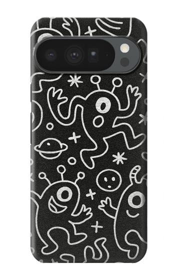 S4101 Cute Cartoon Monster Pattern Case For Google Pixel 10 Pro XL