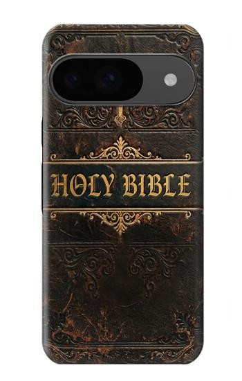 S4109 Vintage Antique Bible Book Cover Art Case For Google Pixel 9