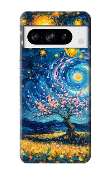 S4081 Dreamy Spiral Galaxy Night Sky Art Case For Google Pixel 8 pro