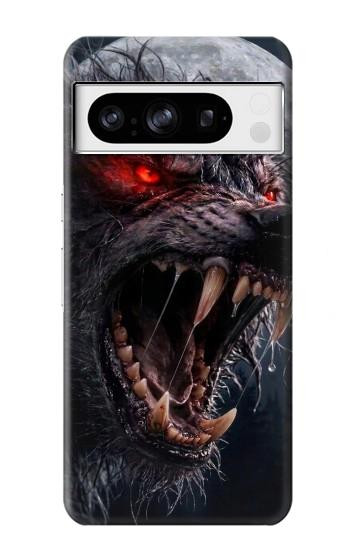 S4094 Wolf Moonlight Fantasy Art Case For Google Pixel 8 pro