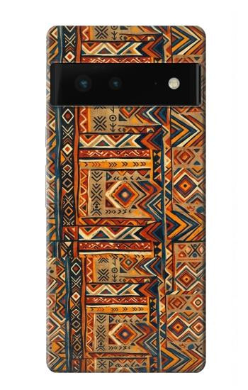 S4079 Tribal Geometric Ethnic Pattern Case For Google Pixel 6