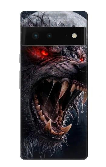 S4094 Wolf Moonlight Fantasy Art Case For Google Pixel 6