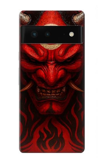 S4099 Mystic Red Demon Illustration Case For Google Pixel 6
