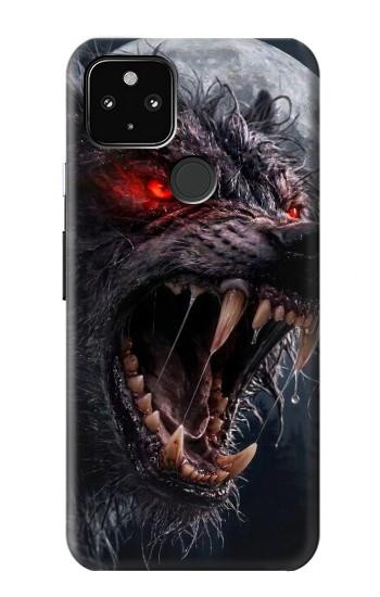 S4094 Wolf Moonlight Fantasy Art Case For Google Pixel 4a 5G