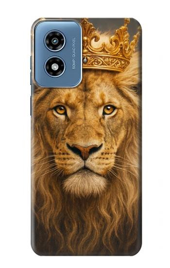 S4093 Royal Lion Portrait Artwork Case For Motorola Moto G Play 4G (2024)