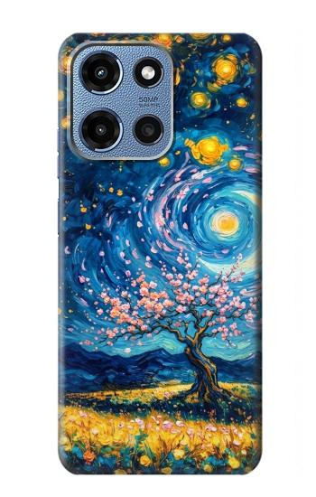 S4081 Dreamy Spiral Galaxy Night Sky Art Case For Motorola Moto G 5G (2025)