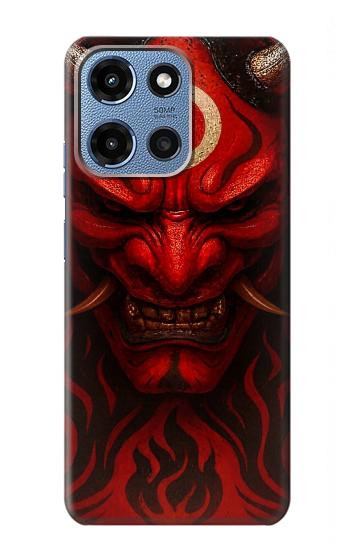 S4099 Mystic Red Demon Illustration Case For Motorola Moto G 5G (2025)