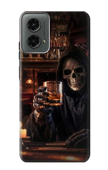 S4102 Vintage Skull Tavern Artwork Case For Motorola Moto G 5G (2024)