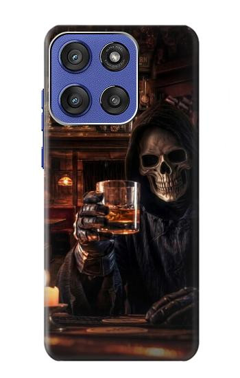 S4102 Vintage Skull Tavern Artwork Case For Motorola Moto G Stylus 5G (2025,2026), Edge 60 Stylus
