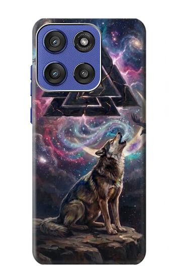 S4110 Mystic Wolf Ancient Symbol Artwork Case For Motorola Moto G Stylus 5G (2025,2026), Edge 60 Stylus