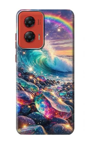 S4084 Rainbow Ocean Wave Fantasy Case For Motorola Moto G Stylus 5G (2024)