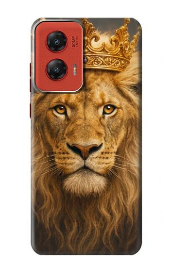 S4093 Royal Lion Portrait Artwork Case For Motorola Moto G Stylus 5G (2024)
