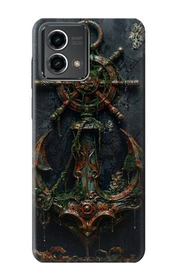 S4106 Vintage Maritime Anchor Helm Art Case For Motorola Moto G Stylus 5G (2023)