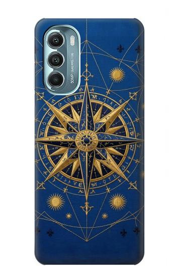 S4086 Nautical Compass Maritime Design Case For Motorola Moto G Stylus 5G (2022)
