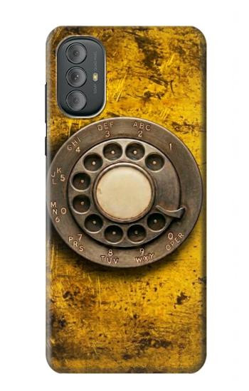 S4107 Retro Rotary Phone Dial Vintage Case For Motorola Moto G Power 2022, G Play 2023