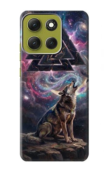 S4110 Mystic Wolf Ancient Symbol Artwork Case For Motorola Moto G86
