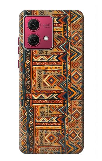 S4079 Tribal Geometric Ethnic Pattern Case For Motorola Moto G84