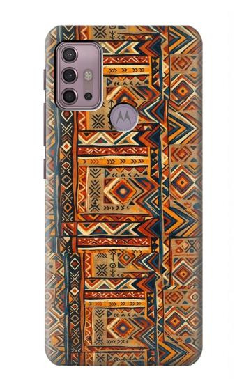 S4079 Tribal Geometric Ethnic Pattern Case For Motorola Moto G30, G20, G10