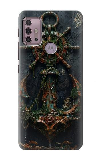 S4106 Vintage Maritime Anchor Helm Art Case For Motorola Moto G30, G20, G10