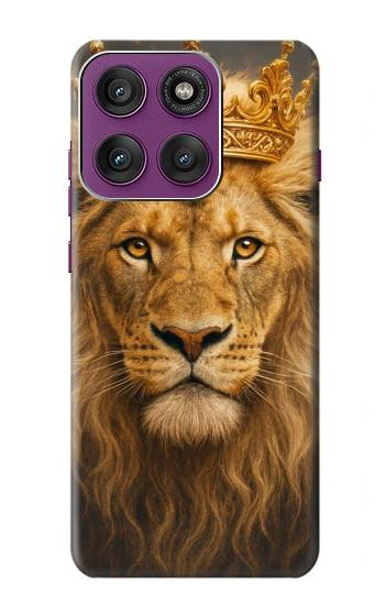 S4093 Royal Lion Portrait Artwork Case For Motorola Edge 60 Pro