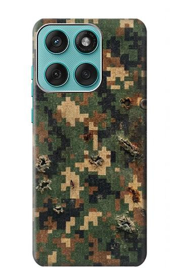 S4091 Green Digital Camouflage Pattern Case For Motorola Edge 60 Fusion