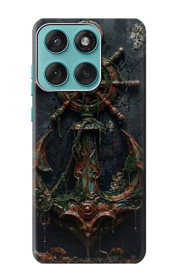 S4106 Vintage Maritime Anchor Helm Art Case For Motorola Edge 60 Fusion
