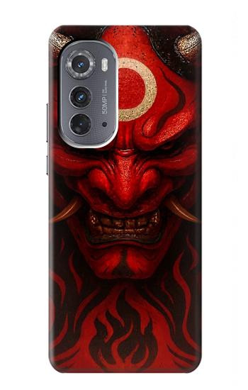 S4099 Mystic Red Demon Illustration Case For Motorola Edge (2022)