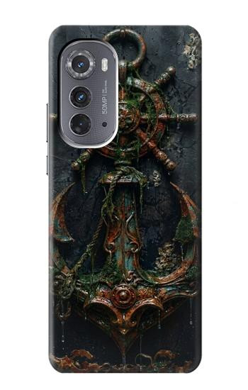 S4106 Vintage Maritime Anchor Helm Art Case For Motorola Edge (2022)