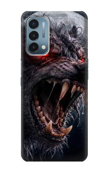 S4094 Wolf Moonlight Fantasy Art Case For OnePlus Nord N200 5G
