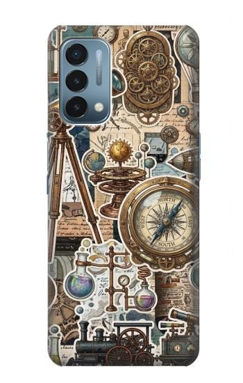S4100 Vintage Scientific Discovery Collage Case For OnePlus Nord N200 5G