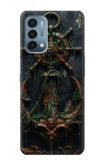 S4106 Vintage Maritime Anchor Helm Art Case For OnePlus Nord N200 5G
