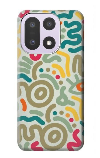 S4078 Abstract Colorful Doodle Pattern Case For OnePlus 15