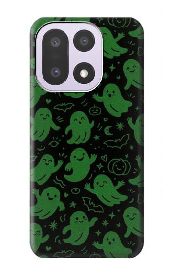 S4087 Cute Green Ghost Cartoon Pattern Case For OnePlus 15