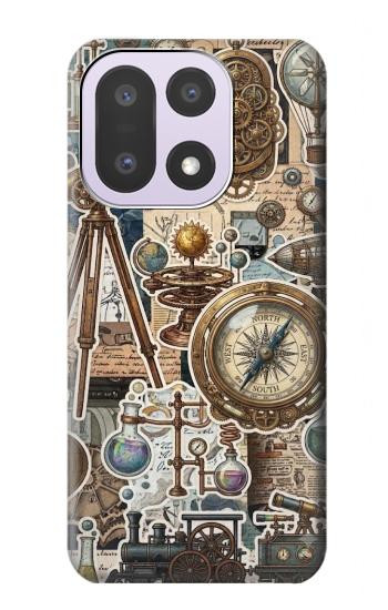 S4100 Vintage Scientific Discovery Collage Case For OnePlus 15