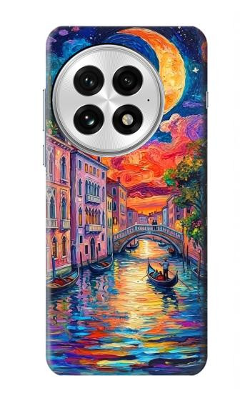 S4083 Colorful Painting Moonlit Venice City Case For OnePlus 13