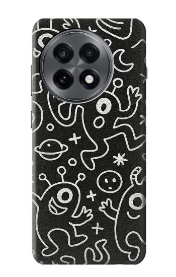 S4101 Cute Cartoon Monster Pattern Case For OnePlus 13R