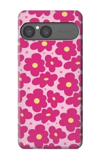 S4097 Pink Floral Seamless Pattern Design Case For Sony Xperia 10 VII