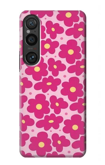 S4097 Pink Floral Seamless Pattern Design Case For Sony Xperia 1 VI