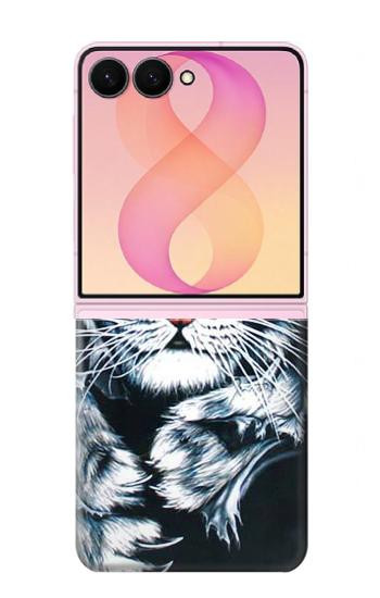 S0265 White Tiger Case For Samsung Galaxy Z Flip 8