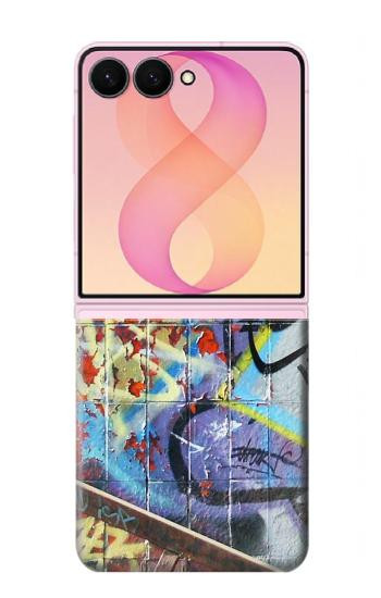 S0588 Wall Graffiti Case For Samsung Galaxy Z Flip 8