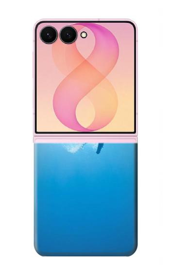 S0843 Blue Whale Case For Samsung Galaxy Z Flip 8