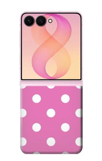 S2358 Pink Polka Dots Case For Samsung Galaxy Z Flip 8